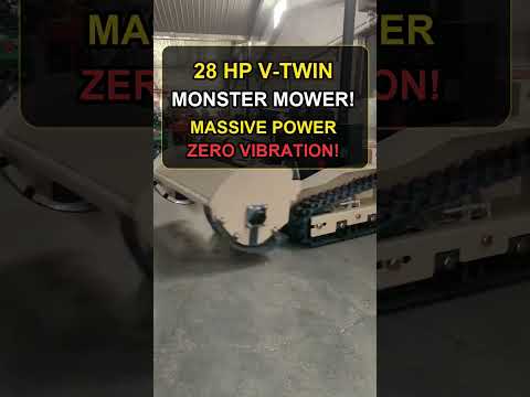 MERI ME1000-48 Remote Control Mower | 28HP Loncin 764cc V-Twin Engine Customized Edition