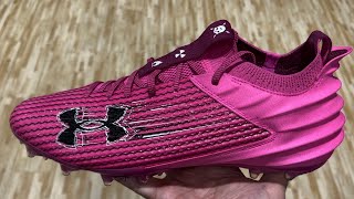 Under Armour Blur Smoke 2.0 MC Rebel Pink Football Cleats