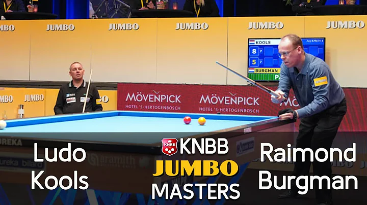 3-Cushion KNBB Jumbo Masters 2021 - Final Raimond Burgman vs Ludo Kools