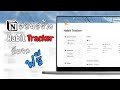วิธีสร้าง Habit Tracker บน Notion ปี 2025 (แจก Template ฟรี)