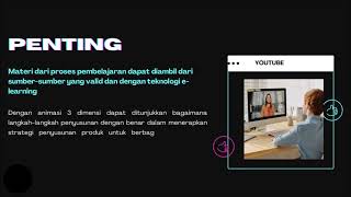 STRATEGI PEMBELAJARAN E LEARNING