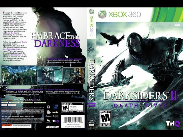 JOGO P/ XBOX 360 DARKSIDERS II LIMITED EDITION