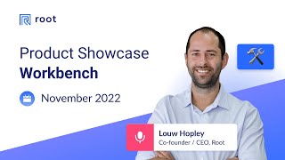 Root Product Showcase: Workbench
