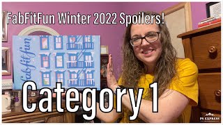 FabFitFun Winter 2022 Category 1 Full Spoilers!!