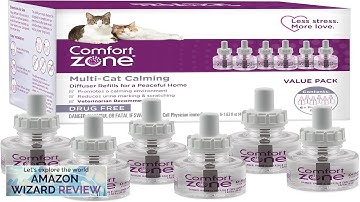 Comfort Zone Multi Cat Calming Diffuser Refills Value Kit: 6 pack; Pheromones Review