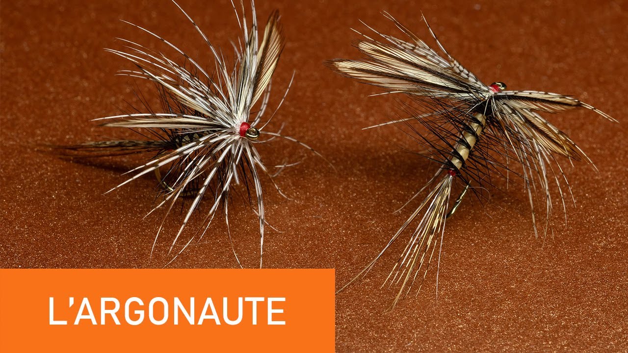 Montage d'une mouche de mai L'Argonaute.