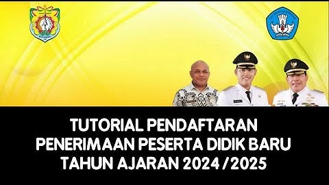 PENDAFTARAN PPDB SMP 2024/2025