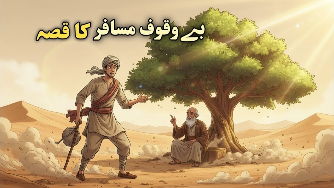 Bewakoof Musafir Naujawan Ka Qissa | Moral Story in Hindi Urdu | The Yasir Voice