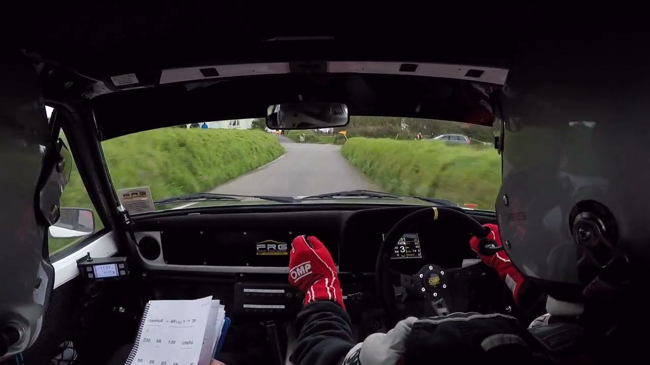 Guernsey Rally 2023, Prevote, Car 15 Trebert/Carre