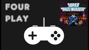 Four Play - Super Space Invaders - 8-bit Comparison