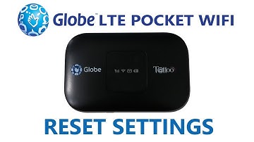 How to Reset Globe LTE Pocket WiFi