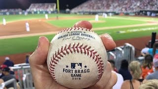 A guy who makes living collecting baseballs at mlb stadiums drew the
ire of internet when he attended military-id-only game fort bragg. on
sunday,...