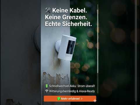 Ring Stick Up Cam Battery Test: Kabellose HD-Sicherheit für Haus & Garten Video