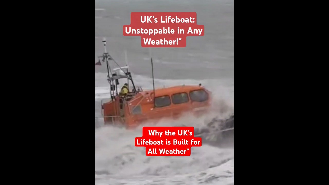 UK's Lifeboat: Unstoppable in Any Weather!"