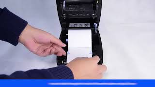 iE4P Thermal Transfer Barcode Printer Peeler Installation