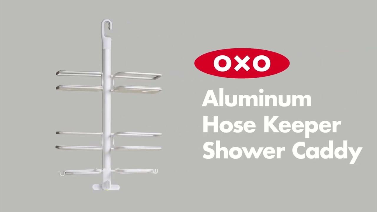 Aluminum Hose Keeper Shower Caddy
