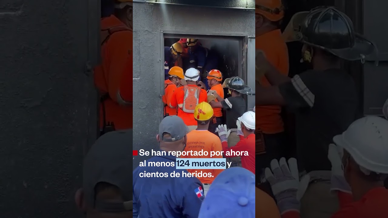 Rescate de sobrevivientes del derrumbe de la discoteca Jet Set | Noticias Telemundo