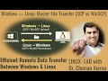 SCP vs WINCP (Remote Data Transfer Window-Linux)