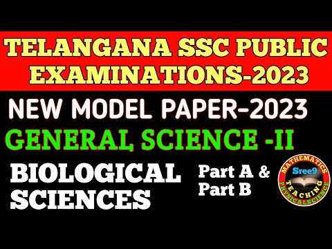 10th Class Biological Science Model Paper 2023 | General Sciences part -2 | ssc exams 2023