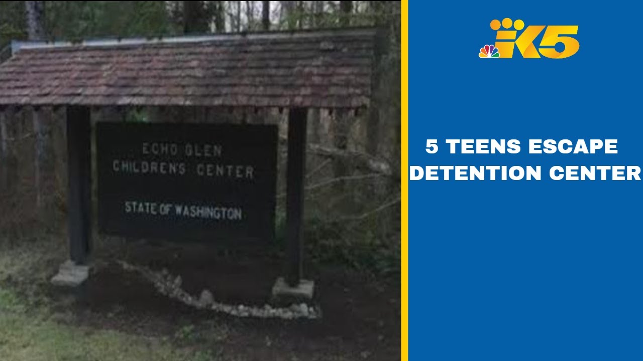 Search underway for 5 teens who escaped from detention center