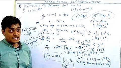 logarithmic differentiation | differentiation class 12 | amit ranjan mathematics