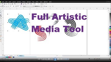 Coreldraw Full Artistic Media Tool
