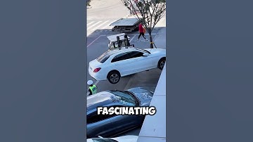 Amazing! How Forklifts Move Illegally Parked Cars 🚗✨ #shorts