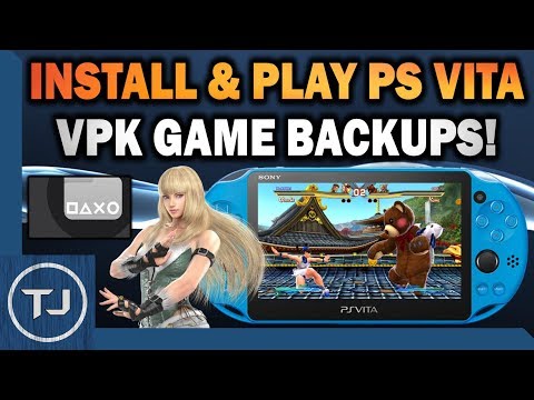 PS Vita Install & Play VPK Game Backups On 3.65/3.68 (VitaShell)