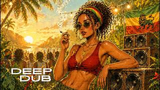 Dub Reggae Instrumental 🌅 | Golden Sunset Groove & Deep Echo Vibes