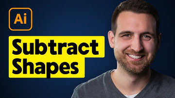 How to Subtract One Shape From Another in Illustrator