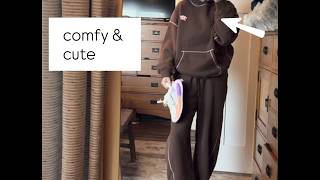 How This Aelfric Eden Sweatsuit REALLY Fits! Cozy Soft Fleece Aelfric Eden Sweatsuits Loungewear! screenshot 2