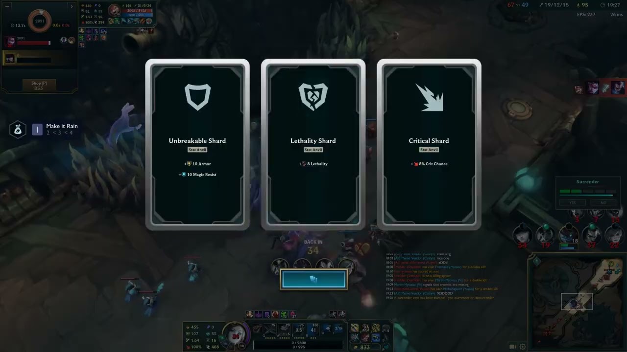 Vayne oneshot literally