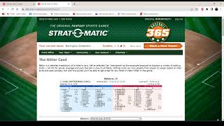 Strat-o-Matic Baseball 365: Overview and Setup screenshot 2