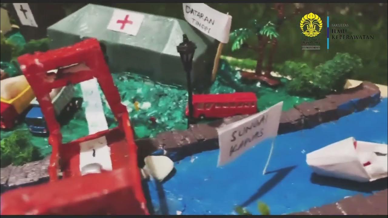 MAKET TABLE TOP EXERCISE PENGELOLAAN BENCANA BANJIR KABUPATEN SINTANG