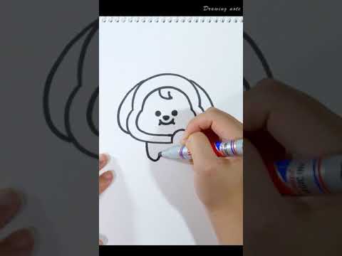 BT21 BABY CHIMMY drawing HARD