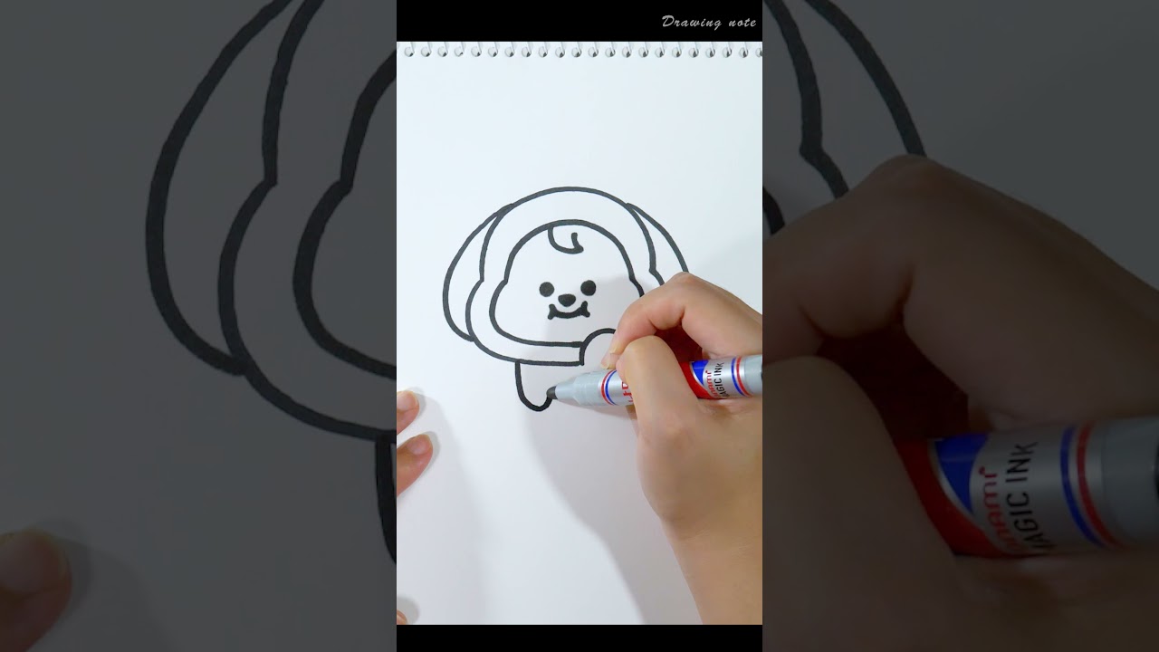 BT21 BABY CHIMMY drawing HARD
