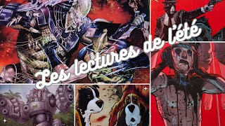 les lectures de juin et juillet 2024