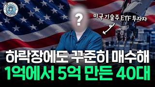 "은퇴 후 걱정 없어요" 하락장에도 꾸준히 적립식 매수한 40대 직장인의 미국 ETF 투자법[싱글파이어]