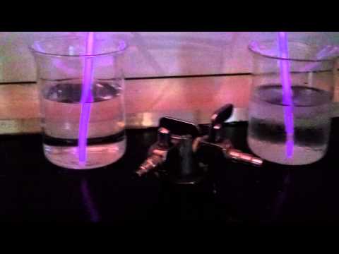 Glow stick experiment