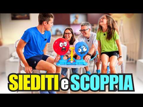 POPPING BALLOONS WITH OUR BUTTS! 😱 Rump Race Family Challenge