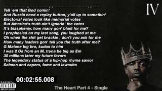 Kendrick Lamar - The Heart Part 4 [Lyrics On Screen]