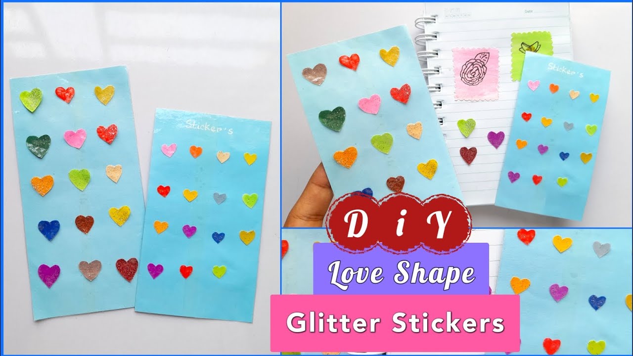 how-to-make-glitter-stickers-at-home-diy-homemade-stickers-diy