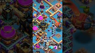 TH17 Dragon Attack Gone Crazy! 😱 | Clash of Clans Shorts #clashofclans