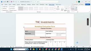 New Perspectives Word 365 | Module 9: SAM Project A TNC Investments #newperspectives