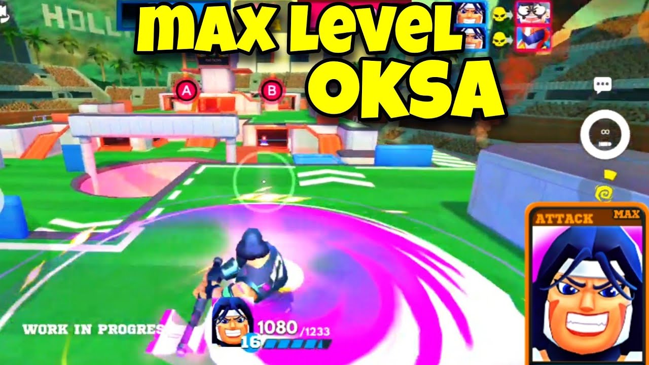 OKSA MAX LEVEL GAMEPLAY | FRAG PRO SHOOTER