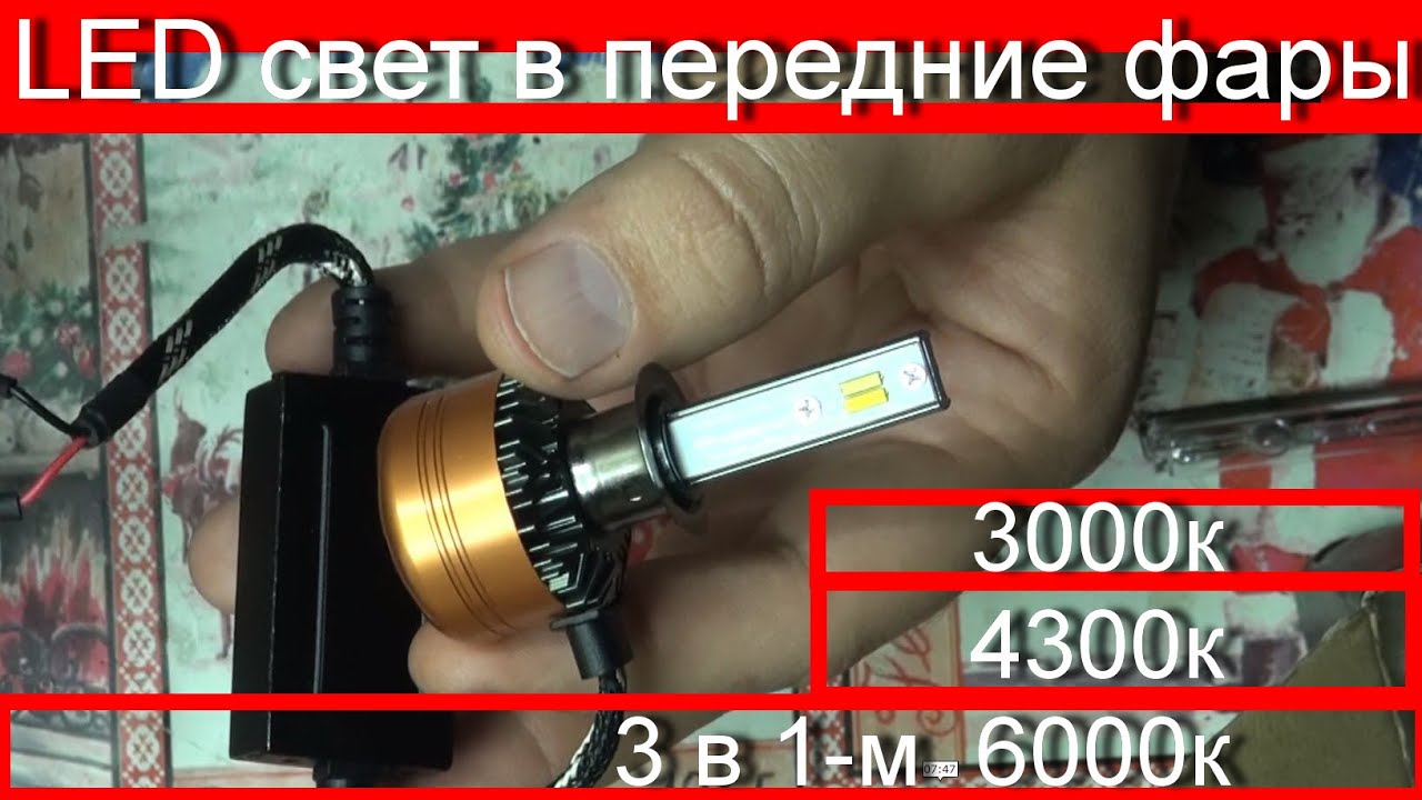 Led в фары