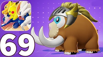Pokemon Unite Mobile Gameplay Walkthrough Part 69 - Knight Style Mamoswine (iOS,Android)