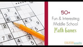 Famous 50 Fun and Interesting Math Games for Middle School Video Profile
