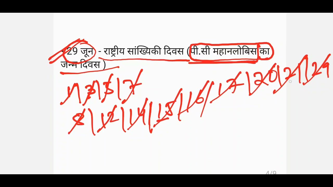 महत्वपूर्ण दिवस जून - जुलाई भाग 3