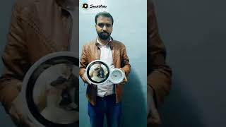 Magic Mirror Photo Frame With Clock With LED light for orders Whatsapp 0335-5843496